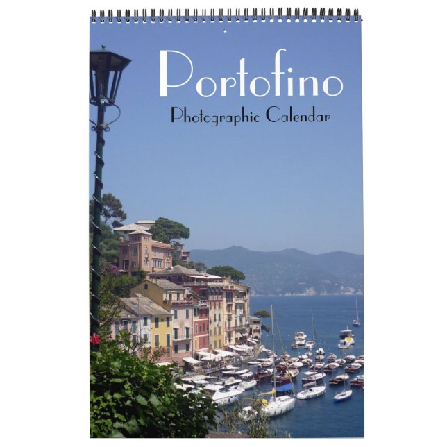 Calendrier Mural Portofino Italie (Protection)