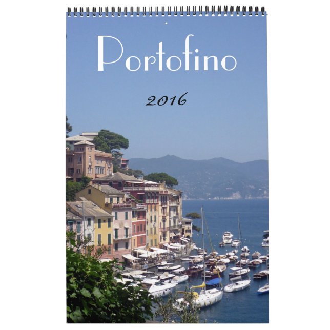 Calendrier Mural portofino Italie 2016 (Protection)
