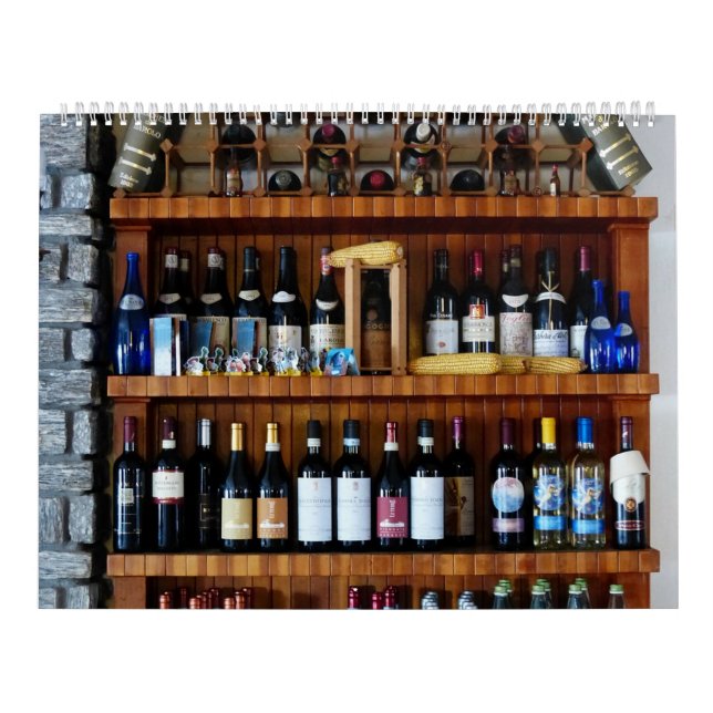 Calendrier Mural Pour des amateurs de vin (Protection)