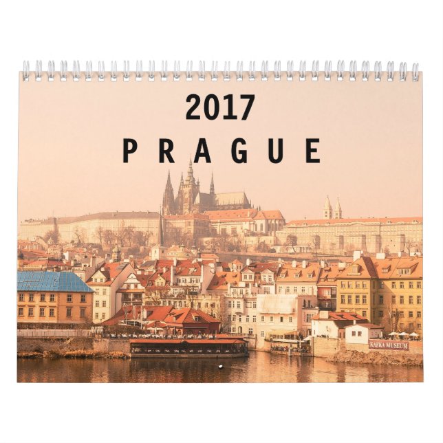 Calendrier Mural Prague 2017 (Protection)