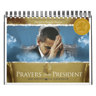 Calendrier Mural Prières pour le Président Calendar (fonctionnaire)