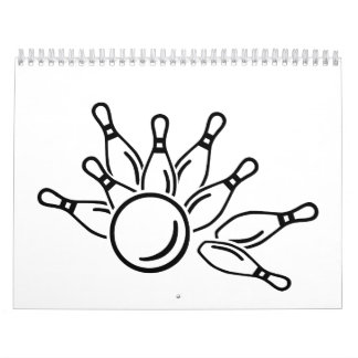 Calendrier Mural Quilles de quilles