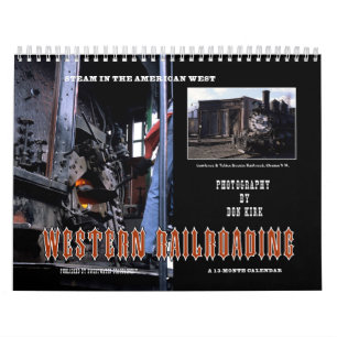 Calendrier Mural Railroading occidental