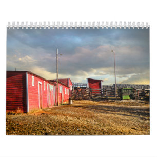 Calendrier Mural Ranch du Montana