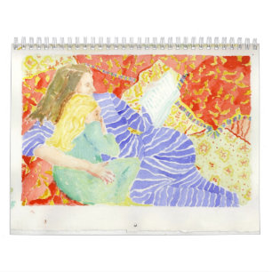 Calendrier Mural rayures