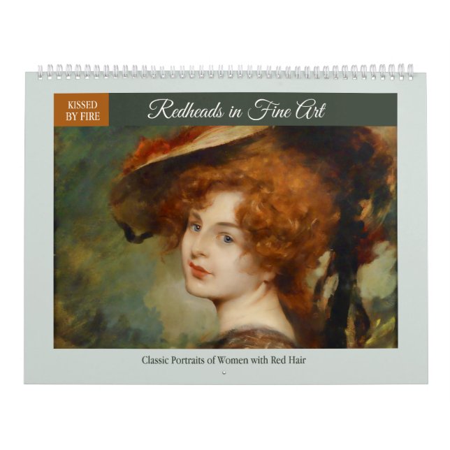 Calendrier Mural Redheads in Fine Art 2026 (Protection)