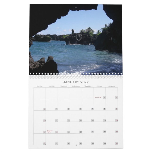 Calendrier Mural Réflexions de Molokai (Jan 2027)