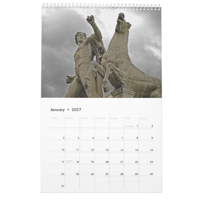 Calendrier Mural ROME la ville éternelle (Jan 2027)