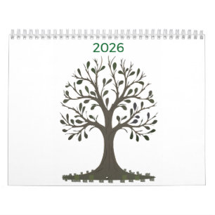 Calendrier Mural Saisonnier - Changez l'Année