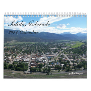 Calendrier Mural Salida, le Colorado