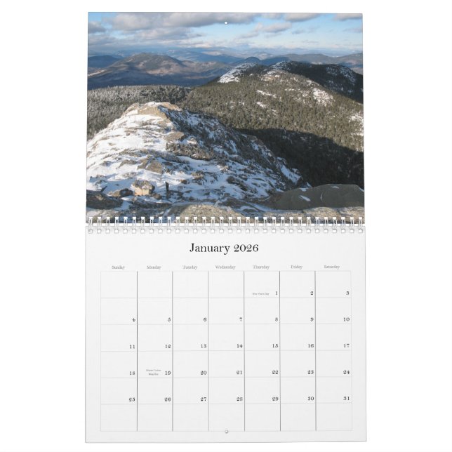 Calendrier mural sauvage standard de 2013 New (Jan 2026)