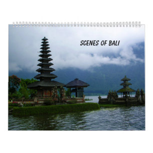 Calendrier Mural Scènes de Bali