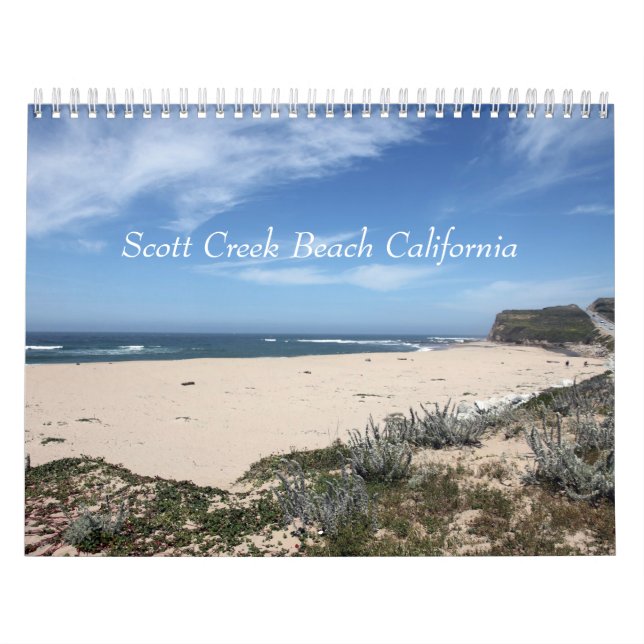 Calendrier Mural Scott Creek Beach Californie (Protection)