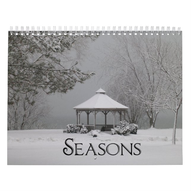 Calendrier Mural "Seasons" - Quatre Saisons - (Protection)