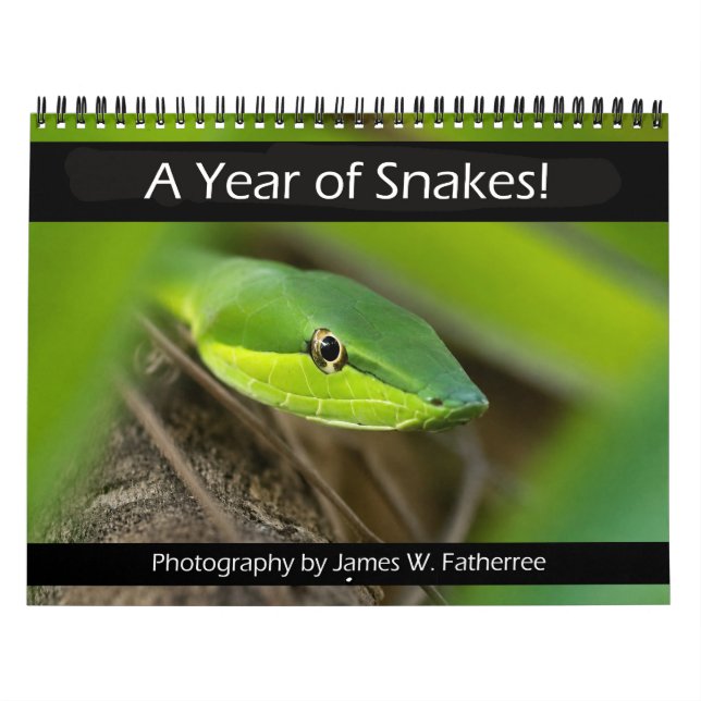 Calendrier mural Serpents par J. Fatherree (Protection)