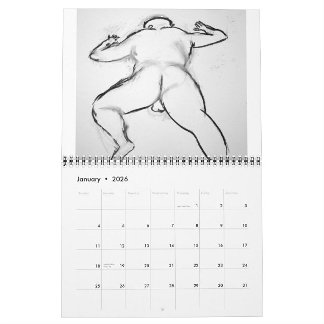 Calendrier Mural Sessions 2011 d'ours (Jan 2026)