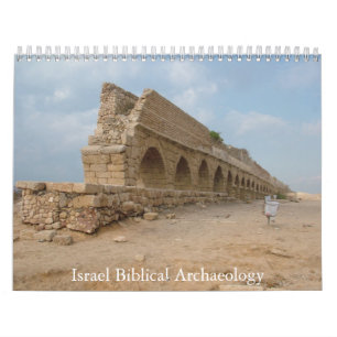 Calendrier Mural Sites bibliques d'archéologie en Israël