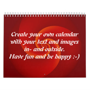 Calendrier Mural Spirales Arrière - plans Abstraites soft III + vot