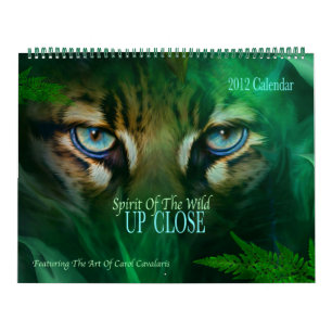 Calendrier Mural Spirit Of The Wild - Up Close Calendar 2012