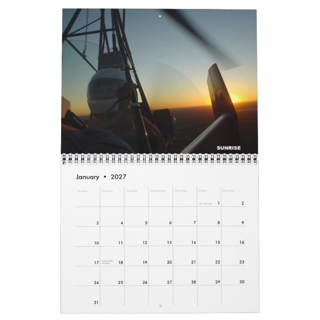 CALENDRIER MURAL SPORT ROTORCRAFT 2011 (Jan 2027)
