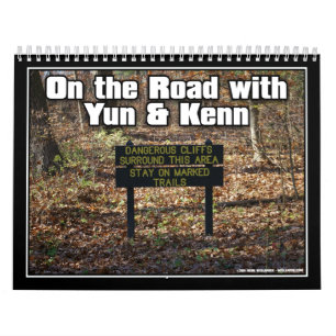 Calendrier Mural Sur la route avec le YUN et le Kenn