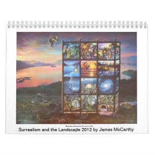 Calendrier Mural Surréalisme et le paysage 2012 par James McCarth