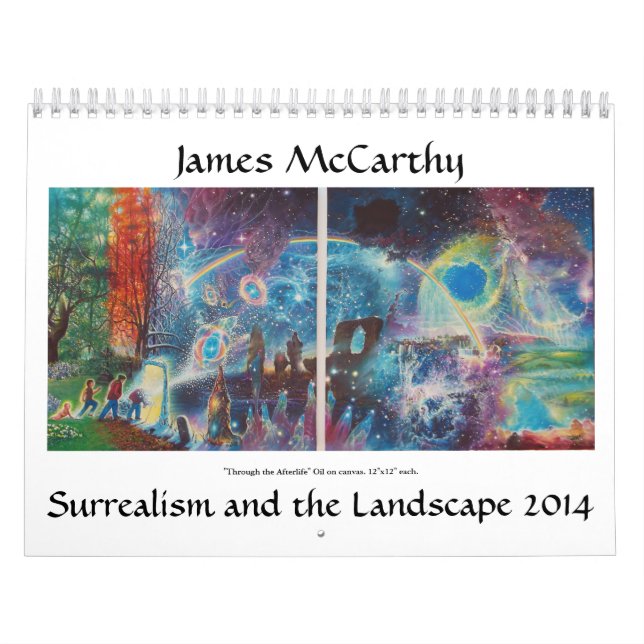 Calendrier Mural Surréalisme et le paysage 2014 de James McCarthy (Protection)
