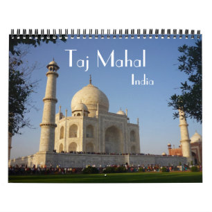 Calendrier Mural Taj Mahal 2026