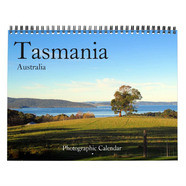 Calendrier Mural tasmanie 2026 (Protection)