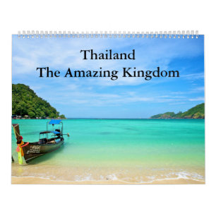Calendrier Mural Thaïlande - Royaume Extraordinaire