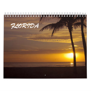 Calendrier Mural Tout au sujet des plages de la Floride