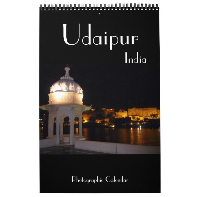 Calendrier Mural Udaipur Inde (Protection)