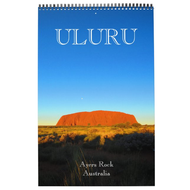 Calendrier Mural uluru australie (Protection)