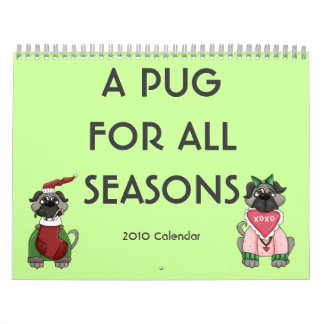 Calendrier Mural Un Carlin Pour Toutes Les Saisons