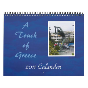 Calendrier Mural Un contact de la Grèce