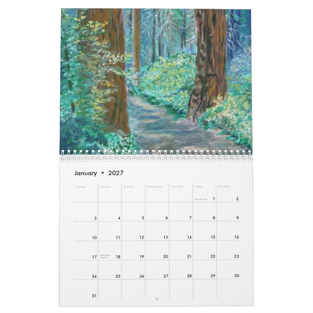 Calendrier Mural Une année agréable (Jan 2027)