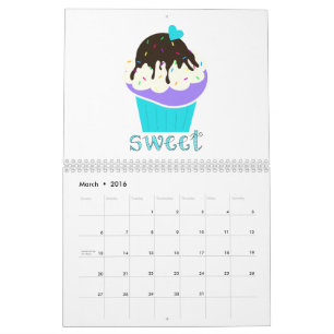Calendrier Mural Une tasse pleine de la douceur
