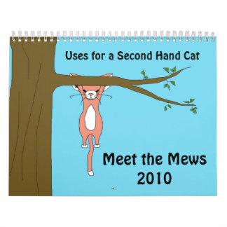 Calendrier Mural Utilisations pour un chat d'occasion (rencontrez