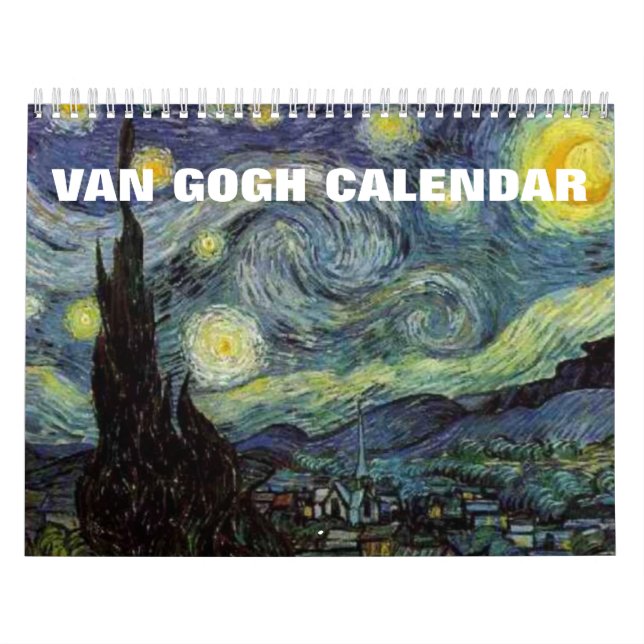 Calendrier Mural Van Gogh Peintures Art (Protection)