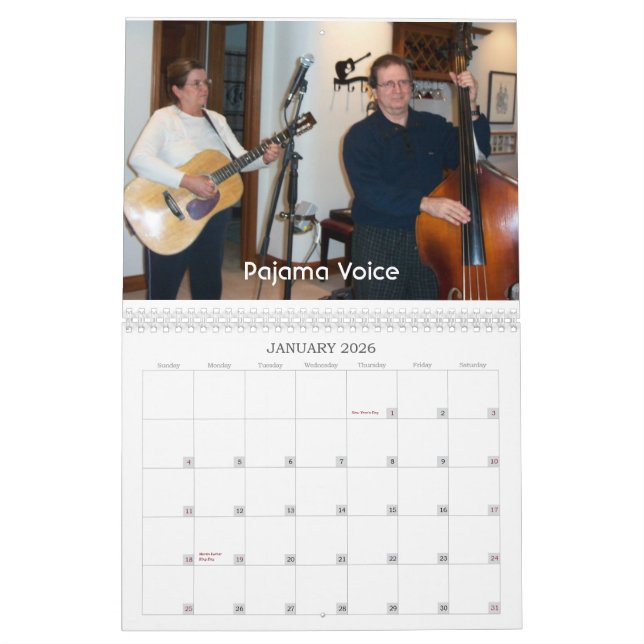 Calendrier Mural Véritables voyageurs 2007 de la vie (Jan 2026)