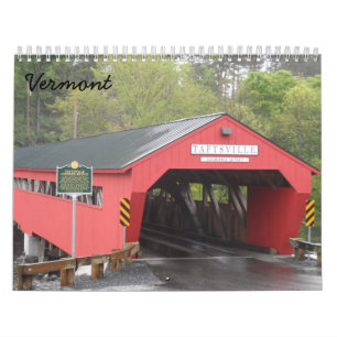 Calendrier Mural Vermont