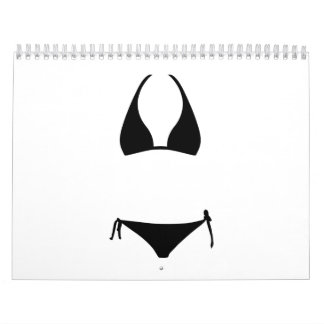 Calendrier Mural Vêtements de bain de bikini