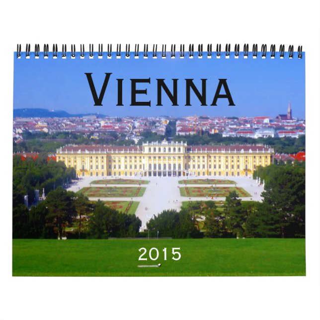 Calendrier Mural Vienne Autriche 2015 (Protection)