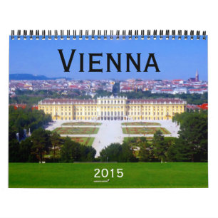 Calendrier Mural Vienne Autriche 2015