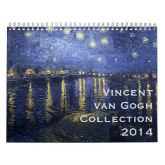 Calendrier Mural Vincent van Gogh Collection ~ Changements à 2018