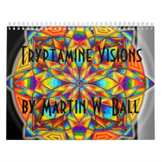 Calendrier Mural Visions de tryptamine