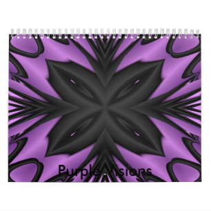 Calendrier Mural Visions pourpres