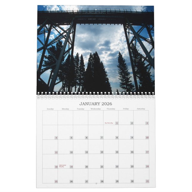 Calendrier Mural Voies menant à… (Jan 2026)