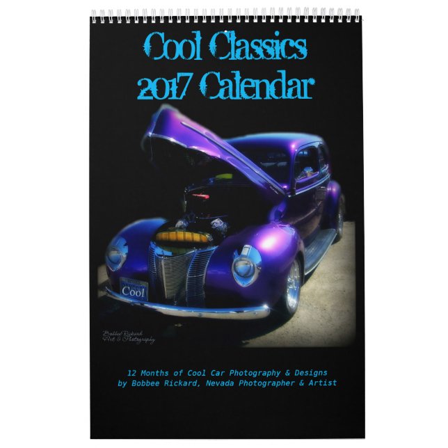 Calendrier Mural Voiture de 2017 classiques (Protection)