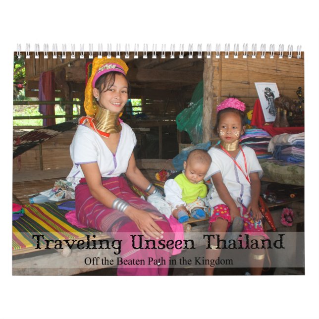 Calendrier Mural Voyager en Thaïlande invisible (Protection)